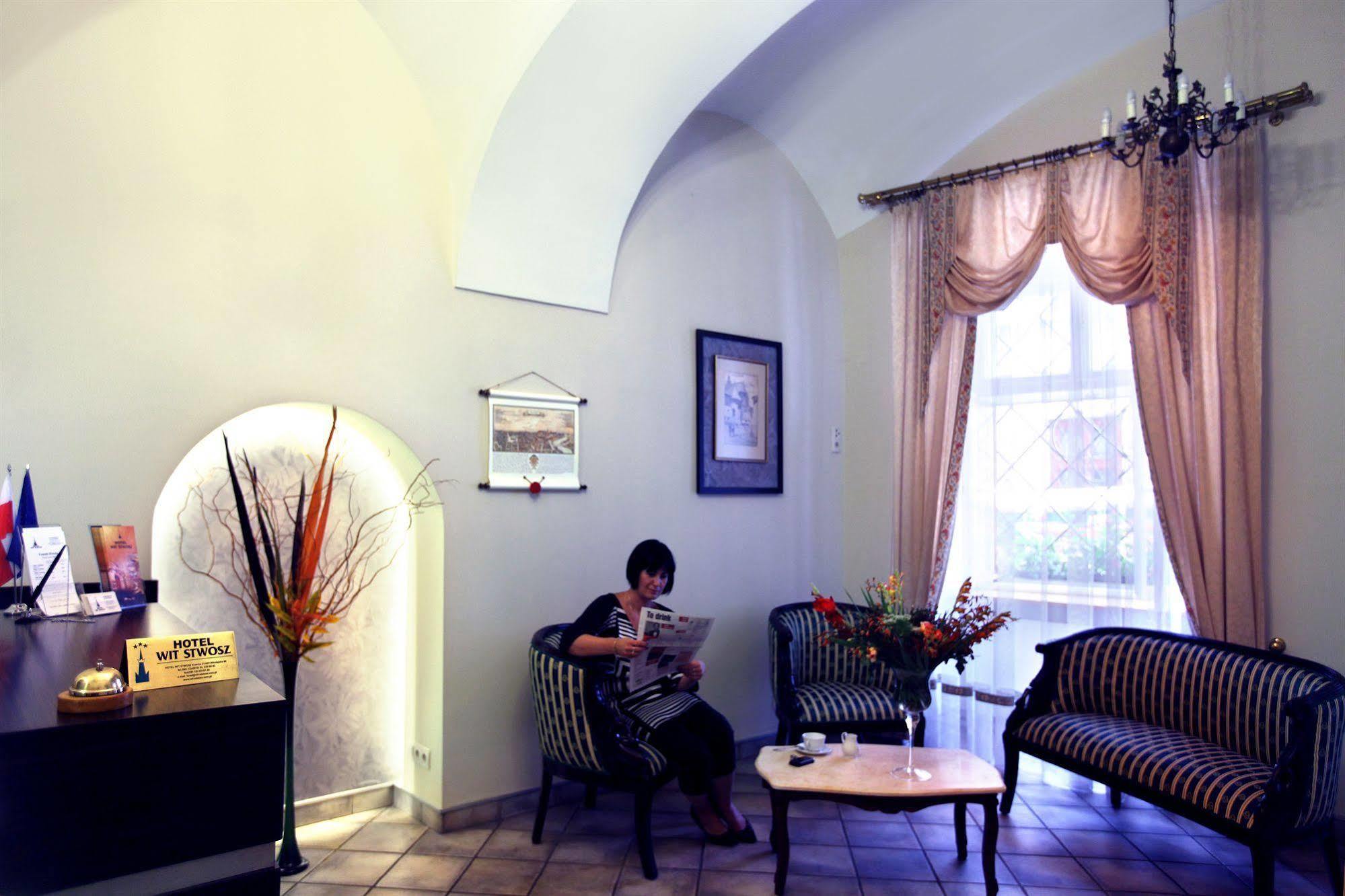 Hotel Wit Stwosz Krakow Interior photo